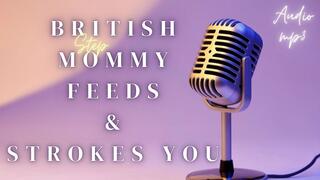 Taboo Titjob JOI Erotic Audio Only "British Step-Mommy Feeds Strokes You" MP3