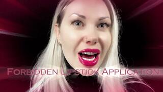 Forbidden Lipstick Application WMV