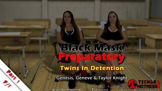 Black Mask Preparatory - Twins In Detention - Part 1