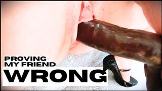 Friend Said I Couldnt Fit Her New Dildo In - Pussy Cream and Butt Fucking