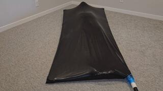 Latex Vacbed Gay Tease