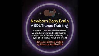 Newborn Baby Brain ABDL ASMR Diaper Trance Training