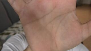 Lines on the palms a