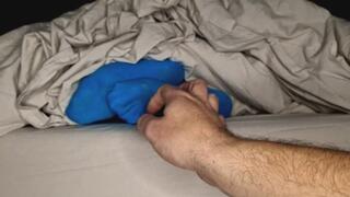 Tickled in the bed !