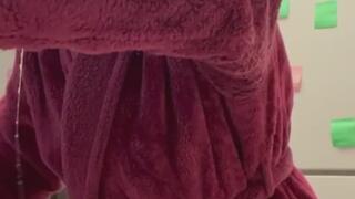 Finger puking leaving a mess on my kitchen counter