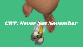 CBT: Never Nut November