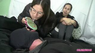 Clean your Soles with our Disgusting Spitting by Evelyn and Bruna # SD MOBILE