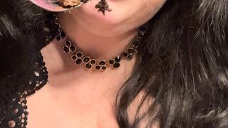 Harmony Eats a Huge Triple Chocolate Cupcake