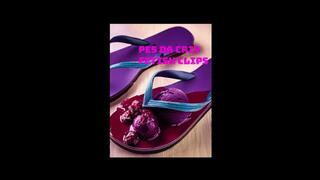 MORNING BED CUMMING ON CRIS SOLES