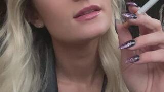 Close Up In My Leather Jacket