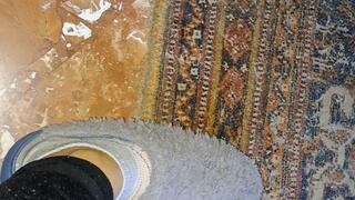 SEXY TOE PEEKING THROUGH HOLED SOCK