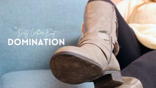 DIRTY LEATHER BOOT DOMINATION