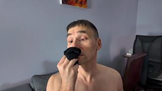 He Smells Stockings And Get Arrested By Police Woman Sophia