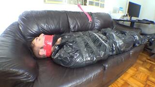 PUNISHING THE SLAVE BY MUMMIFYING HIM AND BEING VERY CRUEL SITTING ON THAT SUCKER'S FACE PART 1 BY PENELOPE PINK AND DANIEL SANTIAGO CAM BY ALINE FULL HD