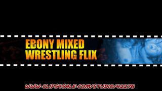 Mixed Wrestle Back Straddle Leg Locking Lynn WMV
