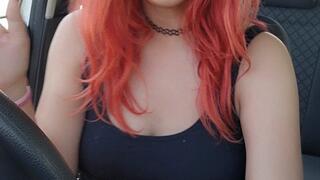 Smoking in the car with hangover before returning home - a few coughs