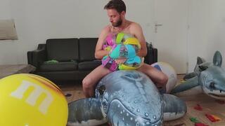 Julien mass inflatable toys destruction