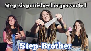 Pervy step-brother gets punished WMV