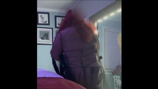 Hotwife Wearing Sheer Nylon getting Balls deep fucking