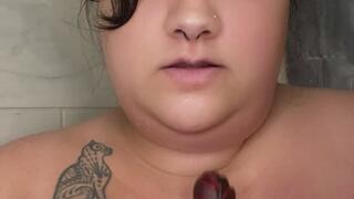 POV Your cock between my DD Titties