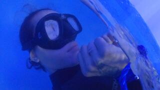 HD Horror underwater black out bondage Sattira