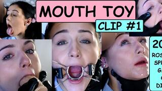 20 year old Rosalyn Sphinx is dirty old man Joe Jon's open MOUTH TOY clip #1 Gagging breath play
