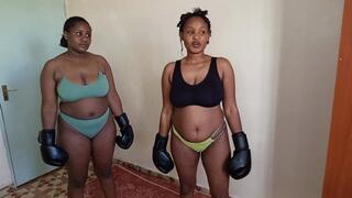 4K Box Fight Annie vs Derimah