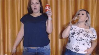 2 women and a lot of loud, hot burps ~ Compilation
