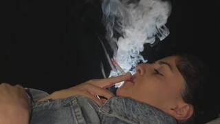 SMOKING LOVE WHILE LYING IN BED