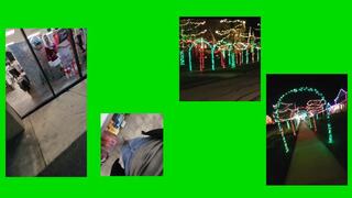 ASMR TRAVELS FROM SEEDY SEX TOY STORE TO XMAS LANE plus LARGEST MALL ASMR BONUS and a happy ending public tit flash