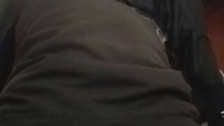 Goddess ass vs tiny slave ass squashing butt crush