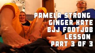 Pamela VS Ginger Kate bjj fight foot domination pat 3 of 3
