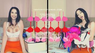 Trying On My Bras Postpartum