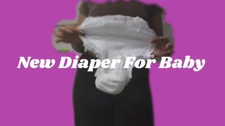 New Diaper For Baby