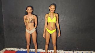 4K Face Sitting Catfight Shika vs Anita