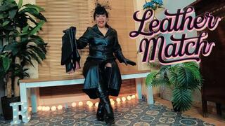 Leather match- hyperloving leather night POV Reina Leather
