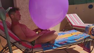 Sebastian pump to pop balloons