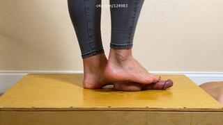 Let’s See How Much Pain I Can Cause Barefoot - Close Up