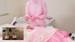 Rubber Sissy - All Pink Milking 2