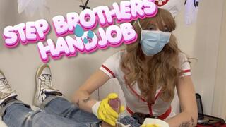 Jerking off my Stepbrother with Rubber Gloves (MOV)