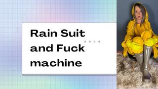 fuck machine in rubber