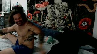 Stepsister Paige puts different outfits on stepbro Billy face!!