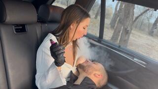 Are you hungry? Come and feed me a tit