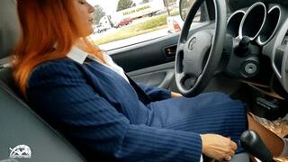 1404 (Alternate) – Vivian Ireene Pierce Driving the Tacoma Suit, Socks & Keds