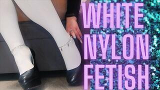 (78) WHITE NYLON FETISH