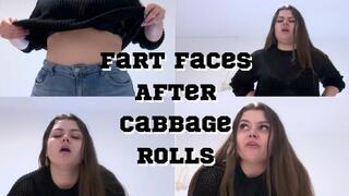 After Cabbage Farts Face Expressions