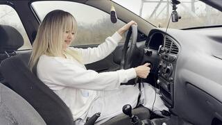 Anastasia can't start her stubborn Lanos