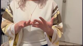 I Show My Hands Then Get Them Worshipped