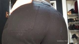Sweaty Fart JOI in Black Work Pants WMV