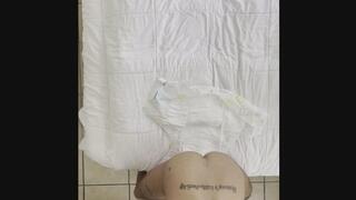 Diaper Boy gets Diapered from above!